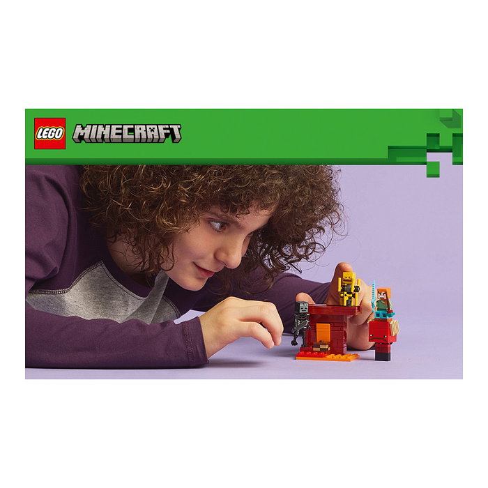 LEGO Minecraft La Batalla de Lava del Inframundo 21266