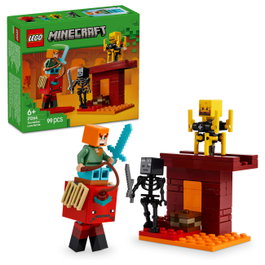LEGO Minecraft La Batalla de Lava del Inframundo 21266