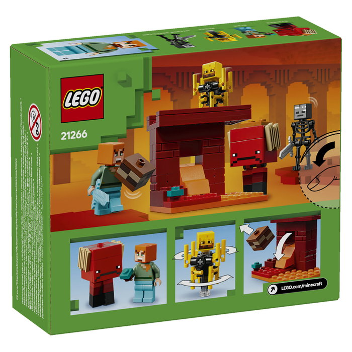 LEGO Minecraft La Batalla de Lava del Inframundo 21266