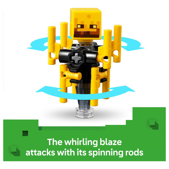 LEGO Minecraft La Batalla de Lava del Inframundo 21266