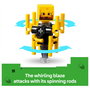 LEGO Minecraft La Batalla de Lava del Inframundo 21266
