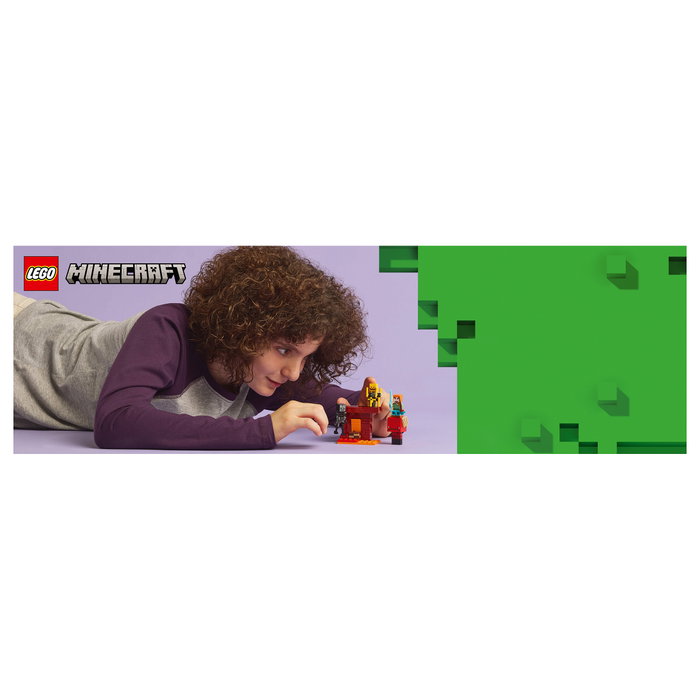 LEGO Minecraft La Batalla de Lava del Inframundo 21266