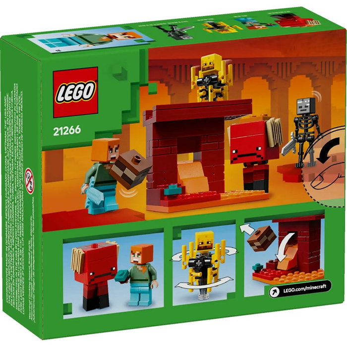LEGO Minecraft La Batalla de Lava del Inframundo 21266