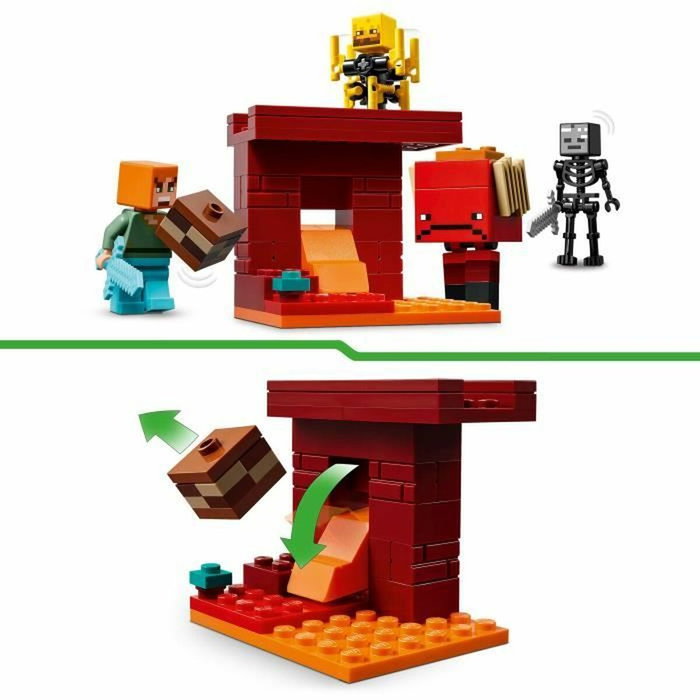 LEGO Minecraft La Batalla de Lava del Inframundo 21266