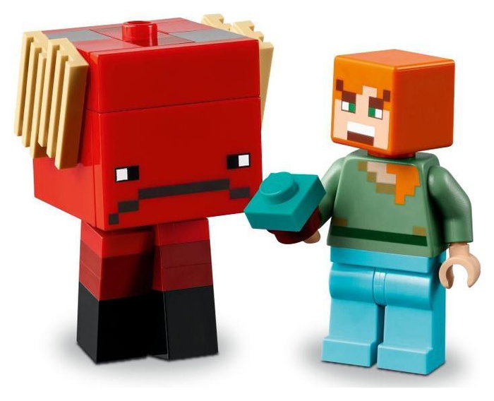 LEGO Minecraft La Batalla de Lava del Inframundo 21266