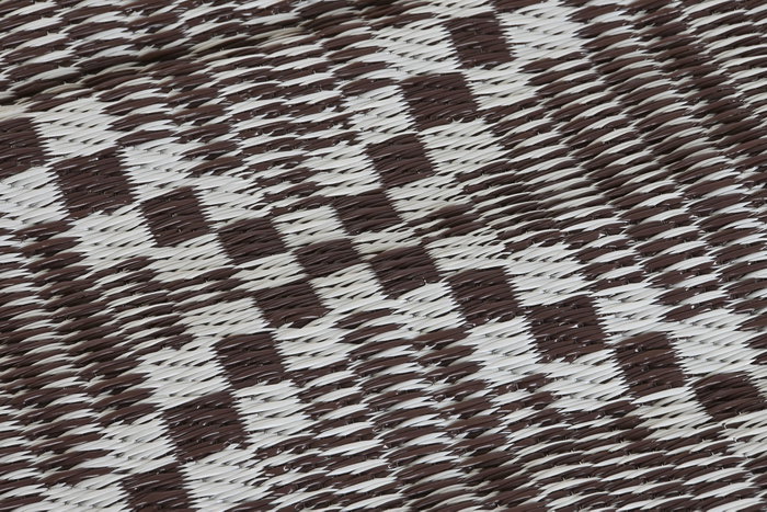 DKD Home Decor Alfombra Marron Beige 150 x 150 cm (6 Unidades)