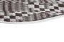 DKD Home Decor Alfombra Marron Beige 150 x 150 cm (6 Unidades)