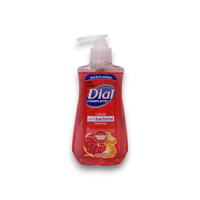 Dial Jabón líquido antibacterial Granada & mandarina 221 ml Dial Jabón líquido antibacterial Granada & mandarina 221 ml