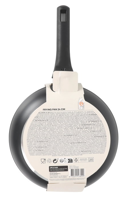 Masterchef Sartén 24 cm Aluminio Forjado 2.5 mm (6 Unidades)