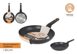 Masterchef Sartén 24 cm Aluminio Forjado 2.5 mm (6 Unidades)