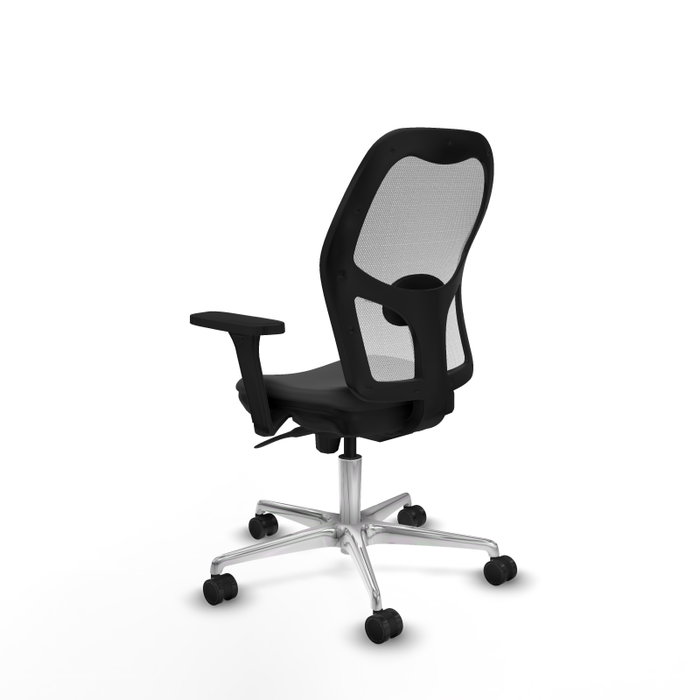 PIQUERAS Y CRESPO Silla de oficina Jorquera con Mecanismo Sincro, Gris oscuro y Blanco PIQUERAS Y CRESPO Silla de oficina Jorquera con Mecanismo Sincro, Gris oscuro y Blanco