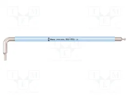 WERA Llave allen Hex-Plus esférica 1,5 mm larga