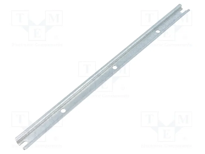 FIBOX Carril DIN TS15 de acero y zinc 240x15mm