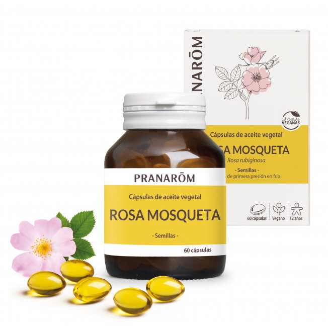 PRANAROM Rosa Mosqueta 60 Cápsulas Vegan