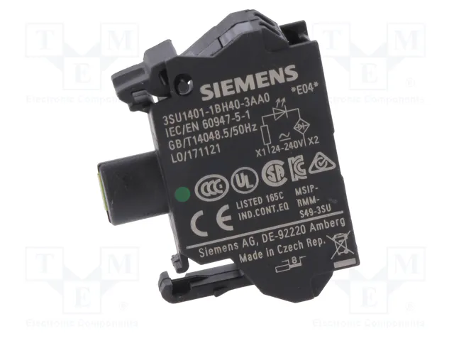 SIEMENS Elemento iluminador LED 22mm verde