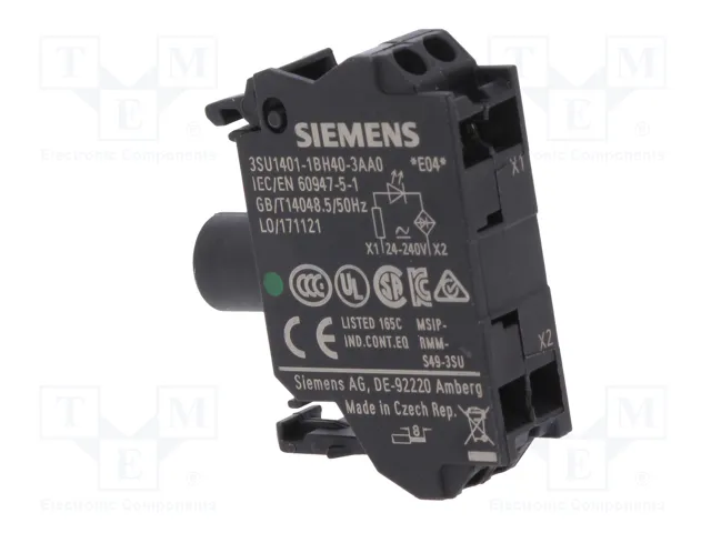 SIEMENS Elemento iluminador LED 22mm verde