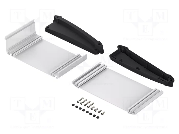 BOPLA Carcasa de pupitre Alu-Topline 100x181x53mm IP40 BOPLA Carcasa de pupitre Alu-Topline 100x181x53mm IP40