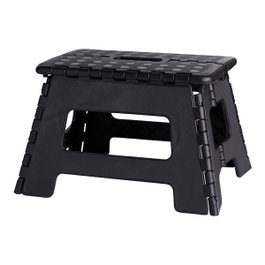 Probuilder Banqueta plegable negra