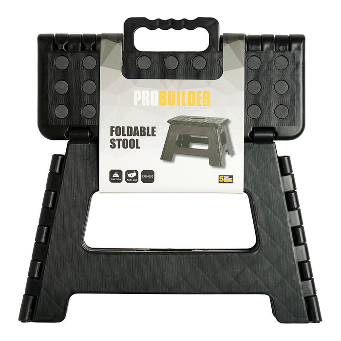 Probuilder Banqueta plegable negra Probuilder Banqueta plegable negra