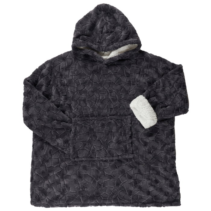 Home Deco Factory Sudadera Con Bolsillo Y Capucha Sweat Plaid Ultra Suave Con Borreguito 115x85 cm Home Deco Factory Sudadera Con Bolsillo Y Capucha Sweat Plaid Ultra Suave Con Borreguito 115x85 cm