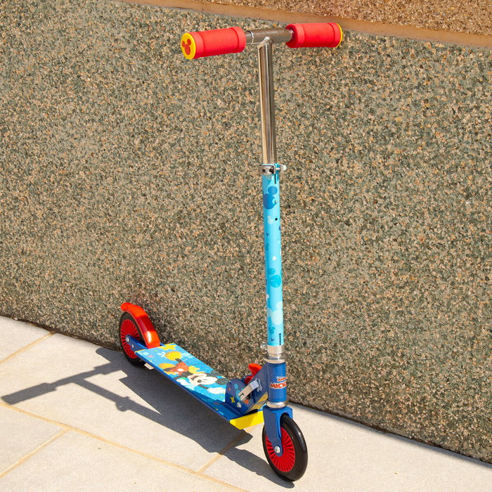 Patinete Scooter Mickey Mouse 65 x 82 x 30 cm Azul Patinete Scooter Mickey Mouse 65 x 82 x 30 cm Azul