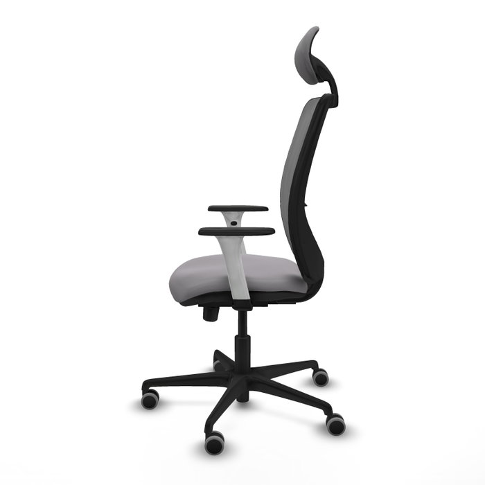 PIQUERAS Y CRESPO Silla de Oficina Zulema Gris con Mecanismo Sincro/Traslack