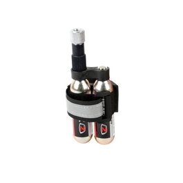 Zefal Kit Hinchador CO2 + Portacartuchos + 2 Cartuchos Rosca 16g - EZ Control