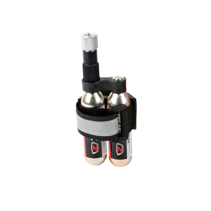 Zefal Kit Hinchador CO2 + Portacartuchos + 2 Cartuchos Rosca 16g - EZ Control Zefal Kit Hinchador CO2 + Portacartuchos + 2 Cartuchos Rosca 16g - EZ Control