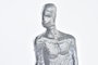 DKD Home Decor Figura de Hombre en Hierro y Mármol (Surtido de 2 unidades)