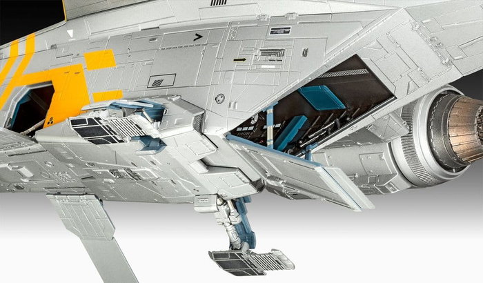 Star Wars The Mandalorian and Grogu Revell Kit de maquetas 1/72 Razor Crest 34 cm