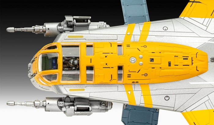 Star Wars The Mandalorian and Grogu Revell Kit de maquetas 1/72 Razor Crest 34 cm