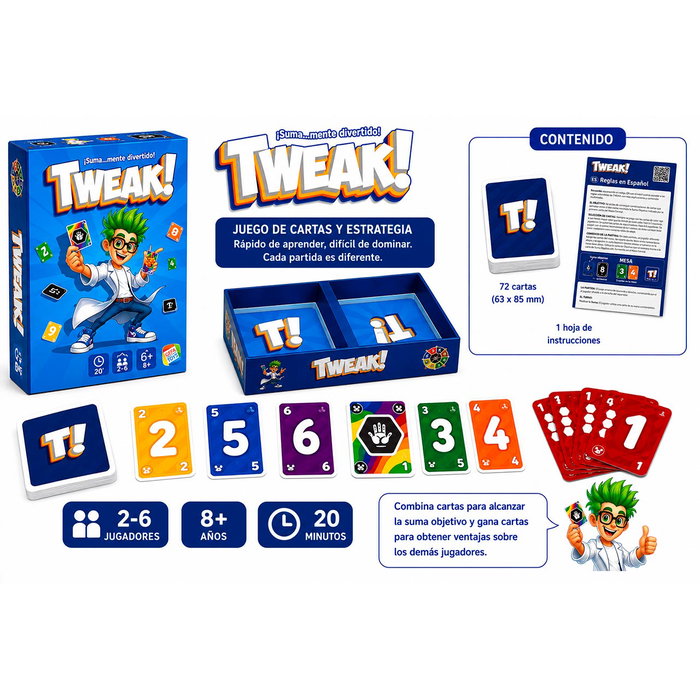CEFA Juego de Cartas Tweak 25045