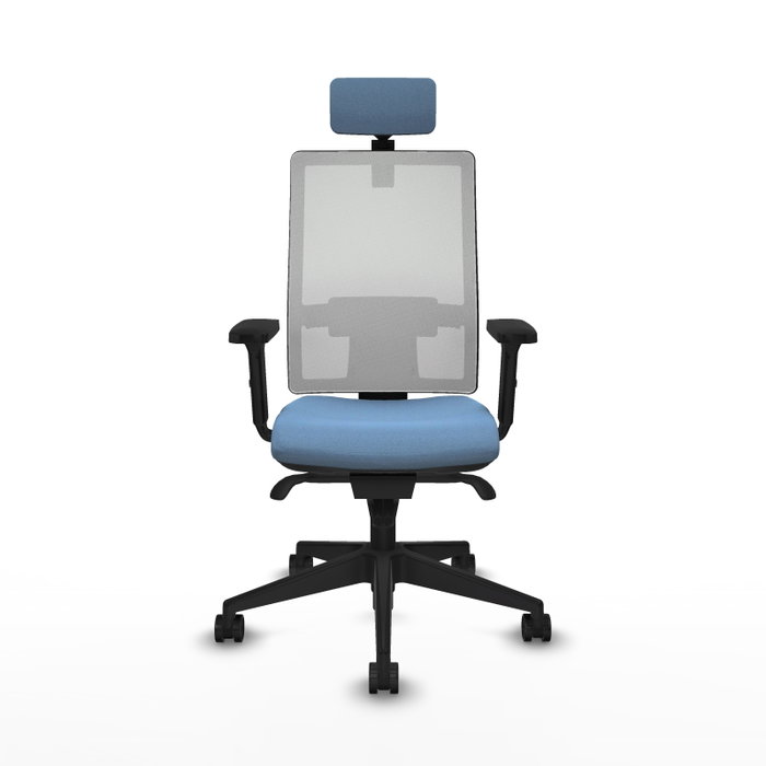 PIQUERAS Y CRESPO Silla de oficina Horna Azul cielo y Blanco PIQUERAS Y CRESPO Silla de oficina Horna Azul cielo y Blanco