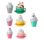 Bandai Figura Charalatte Animal - 1 Unidad Aleatoria, Figura Coleccionable 3D Inspirada en Arte Latte, Incluye Estuche y Chicle