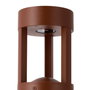 San Luis Baliza LED Exterior 30cm 10W 220VAC 3000K Marrón Óxido