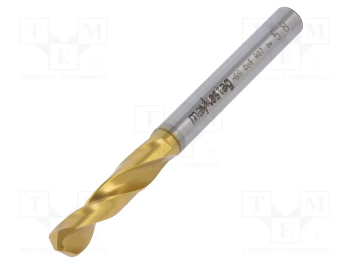 ALPEN-MAYKESTAG Broca para metal 5,8 mm HSS-Co con nitruro de titanio ALPEN-MAYKESTAG Broca para metal 5,8 mm HSS-Co con nitruro de titanio