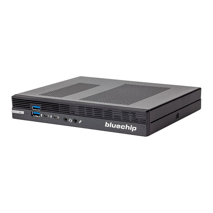 bluechip BUSINESSline S3136 Mini PC Intel Core i3-14100, 8GB RAM, 500GB SSD, Windows 11 Pro, Wi-Fi 6, Bluetooth 5.3 bluechip BUSINESSline S3136 Mini PC Intel Core i3-14100, 8GB RAM, 500GB SSD, Windows 11 Pro, Wi-Fi 6, Bluetooth 5.3