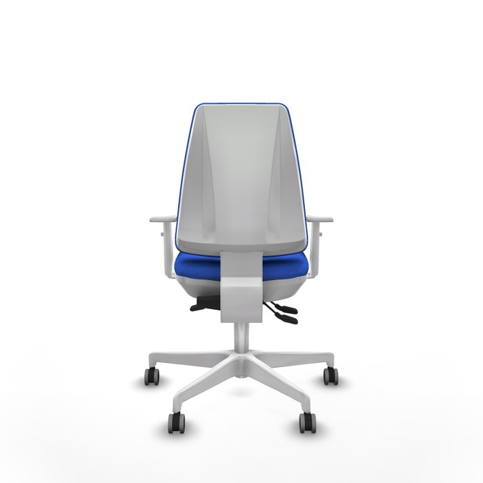 PIQUERAS Y CRESPO Silla de oficina Elche con mecanismo Asincro, Azul