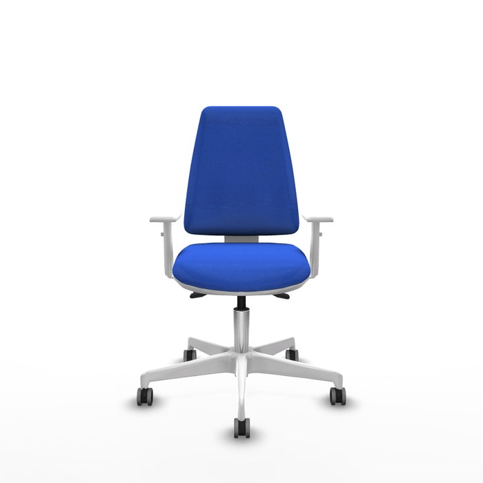 PIQUERAS Y CRESPO Silla de oficina Elche con mecanismo Asincro, Azul