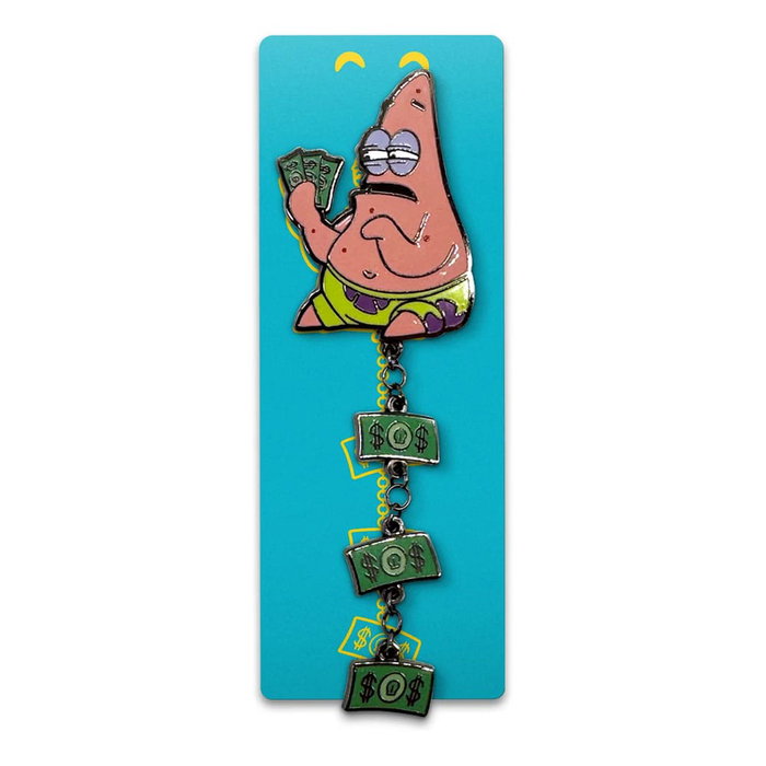 Bob Esponja Chapa Dangling Patricio 12 cm