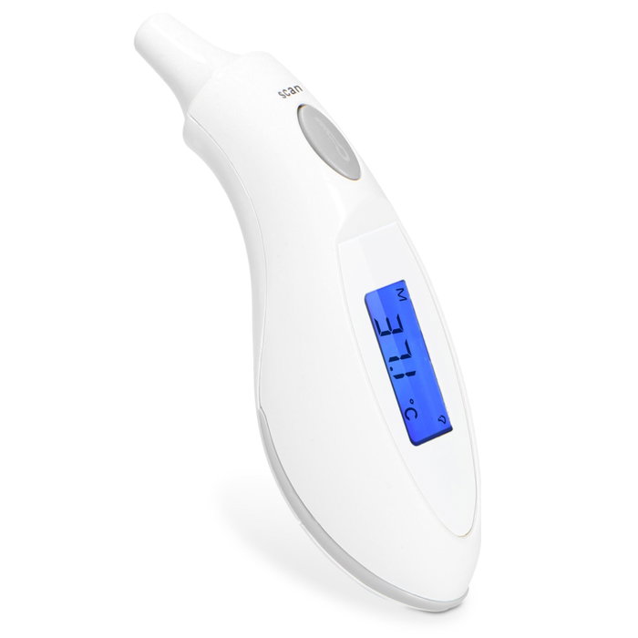Alecto Termómetro infrarrojo de oído Baby BC-27 blanco