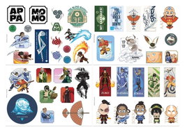 FaNaTtik Avatar: la leyenda de Aang Pegatina Tech