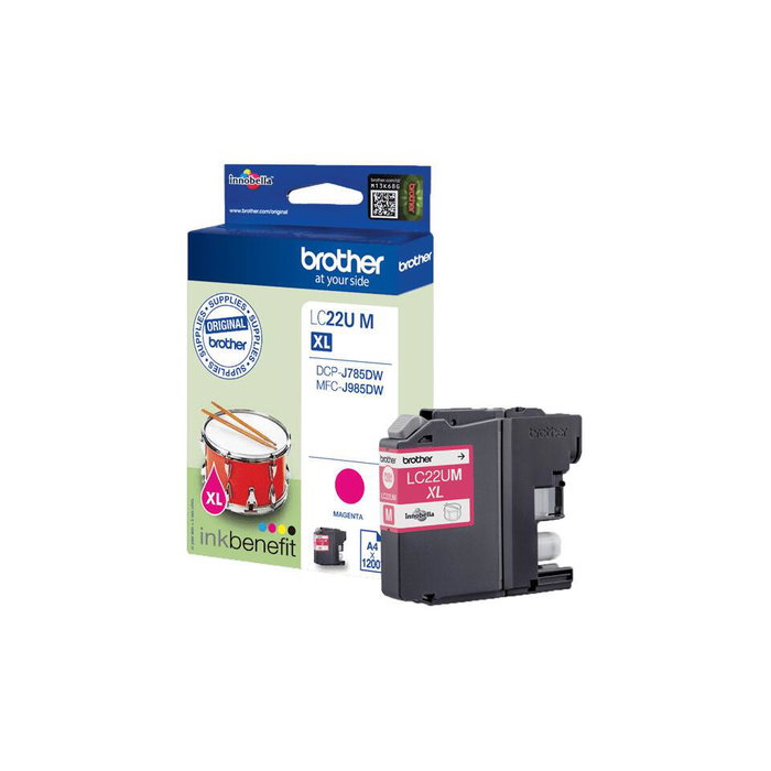 Brother LC22UM Magenta Cartucho de Tinta XL