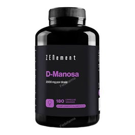 ZENEMENT D-Manosa 180 Cápsulas Vegano Vías Urinarias