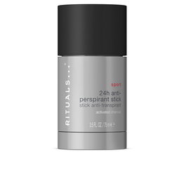 Rituals SPORT 24h antitranspirante refrescante en barra, Stick desodorante 75 ml