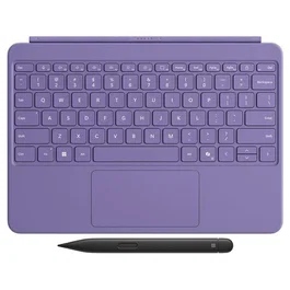Microsoft Teclado Surface Pro Copilot+PC 12" con Slim Pen, QWERTY Español, Touchpad, Conexión Magnética, 3 Años Garantía