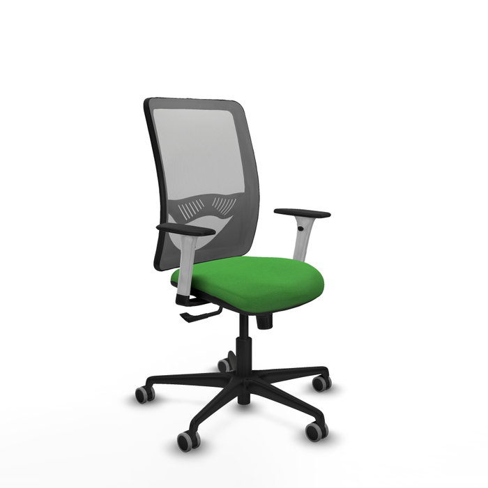 PIQUERAS Y CRESPO Silla de oficina Zulema con mecanismo Sincro, Verde y Gris PIQUERAS Y CRESPO Silla de oficina Zulema con mecanismo Sincro, Verde y Gris