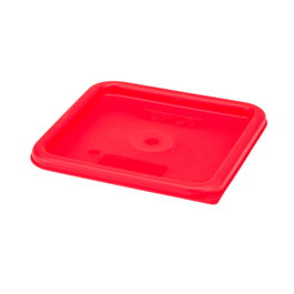 CAMBRO Tapa para recipientes cuadrados 21,5 x 21,5 cm - Rosa invierno