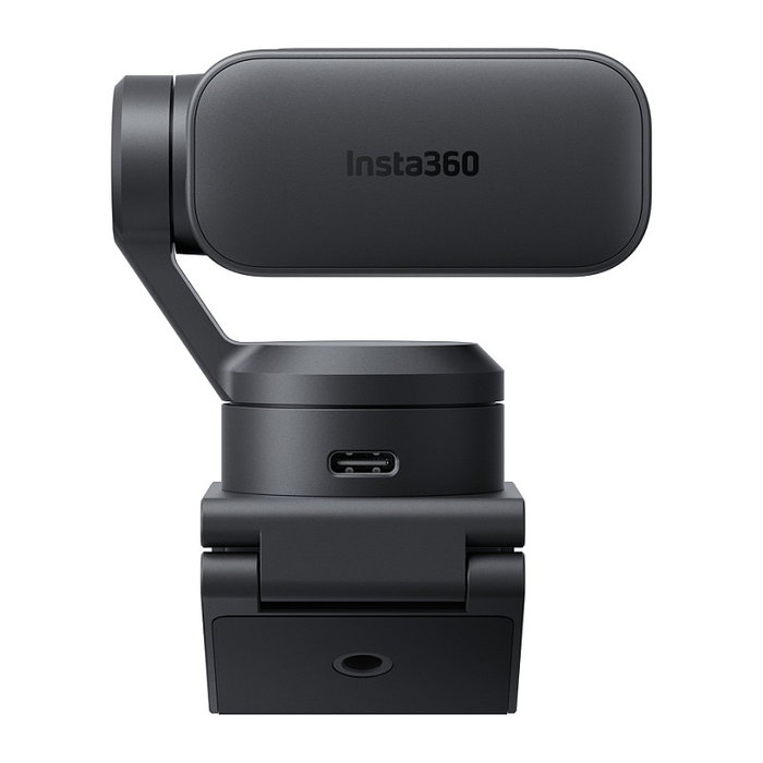 Insta360 Link2 Standard Cámara Web 4K Ultra HD, 3840 x 2160 Pixeles, 60 pps, Zoom Digital 4x, USB, Negro