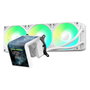 TRYX PANORAMA SE ARGB 360 con pantalla 3D-AMOLED, 360mm, blanco
